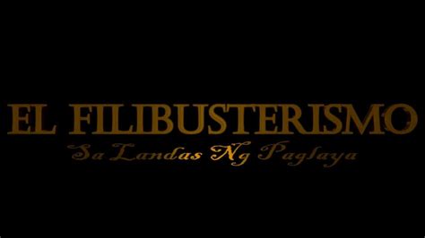el filibusterismo logo|el filibusterismo summary.